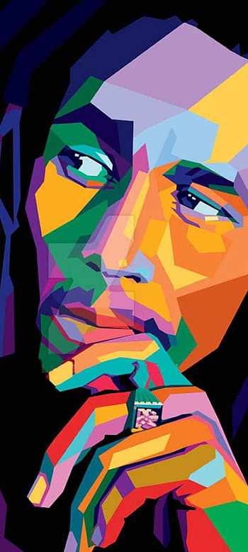LoveLife, magenta, art, bob, marley HD phone wallpaper