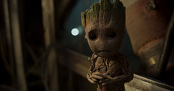 Galactic guardian, Baby Groot , Guardians of the Galaxy, Superhero movie HD wallpaper