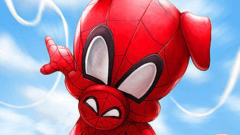 Spider Ham Art, spider-ham, spiderman-into-the-spider-verse, superheroes, artwork, artist, digital-art, deviantart HD wallpaper