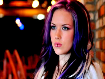 Alissa White Gluz, piercing, hardcore, eyes, hot, chick, lips, hair, woman HD wallpaper