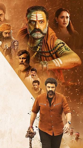 Akhanda, balakrishna, pragya jaiswal HD phone wallpaper