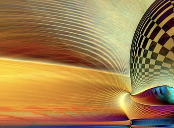 Boat, colors, abstract HD wallpaper