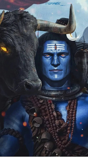 Jai Mahakal, Dark Theme, Paiting HD phone wallpaper