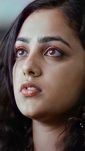 Nitya Menon, nithya menon, multilingual actress HD phone wallpaper