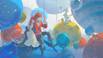 Fern, Stark, and Frieren, Anime, Frieren: Beyond Journey's End, Fern (Frieren: Beyond Journey's End), Stark (Frieren: Beyond Journey's End), Frieren (Frieren: Beyond Journey's End) HD wallpaper