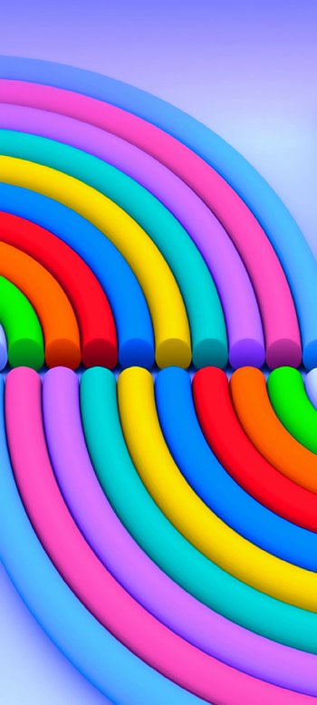 3d Rainbow HD phone wallpaper