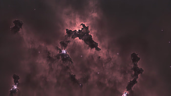 Sci-Fi Nebula: Cosmic Shadows and Stellar Mysteries, Sci Fi, nebula HD wallpaper