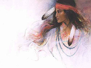 Native Woman, brave, feather, indian, woman HD wallpaper