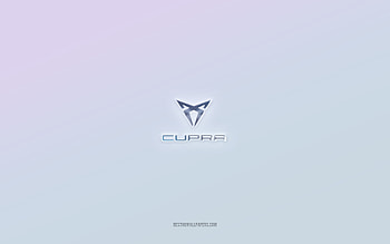 Cupra logo, cut out 3d text, white background, Cupra 3d logo, Cupra emblem, Cupra, embossed logo, Cupra 3d emblem HD wallpaper