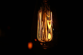Dark, Shine, Light, Glow, Light Bulb, Electric HD wallpaper