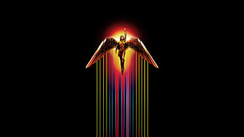 Wonder Woman 1984 Minimal , wonder-woman-1984, wonder-woman-2, wonder-woman, superheroes, movies, 2023-movies, dark, black, oled HD wallpaper