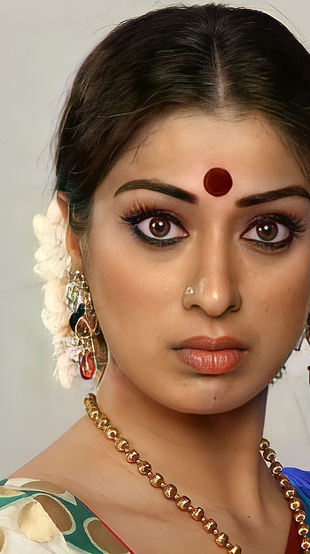 Lakshmi rai, saree beauty HD phone wallpaper