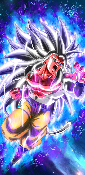 Goku SSJ5, Super Saiyan, Goku, Anime, Dragon Ball GT HD phone wallpaper
