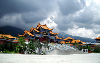 Building, China, Temple, , Pagoda HD wallpaper