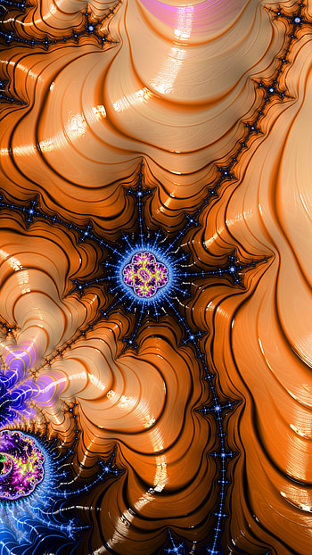 Fractal Art Trippy Psychedelic Background for Smart, colors, psychedelic, trippy, Abstract, fractal HD phone wallpaper