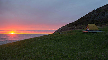 Cape Breton Island, Fishing Cove Campground, Camping getaway, Cape Breton experience HD wallpaper
