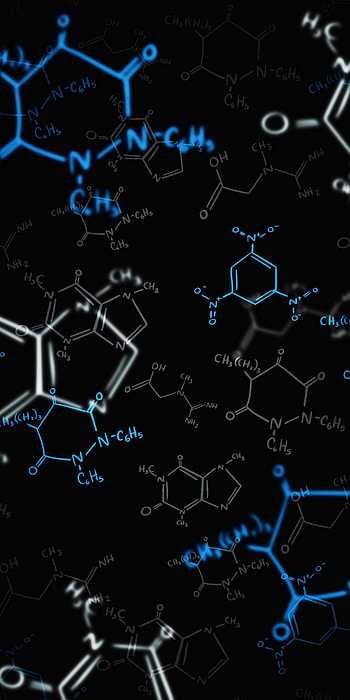 Chemistry, electric blue, organism HD phone wallpaper