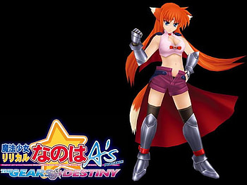 Nanoha A's Portable Gears of Destiny Arf, psp, arf, gears of destiny, nanoha a s gears of destiny HD wallpaper