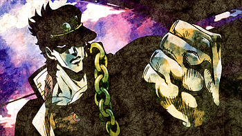 Anime - Jojo's Bizarre Adventure Jotaro Kujo HD wallpaper