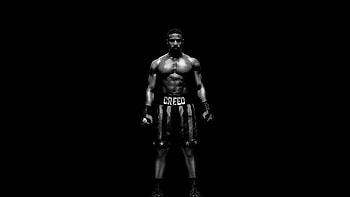 Creed II, Michael B. Jordan, action movie, poster, 2018, dark HD wallpaper