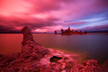 Lake Light, pink, Lake, sky, nature, Light HD wallpaper