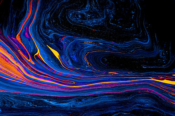 Abstract, Divorces, Multicolored, Motley, Paint, Liquid HD wallpaper