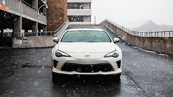 White Toyota Supra, sedan HD wallpaper