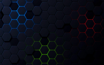 Polygon Shapes Dark , polygon, abstract, dark HD wallpaper
