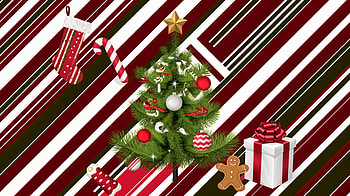 Aesthetic Christmas: Ultra Delight, christmas aesthetic, Christmas, tree, christmas ornaments, gift HD wallpaper