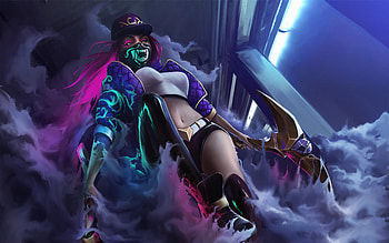 Kda Akali Lolart, akali-league-of-legends, league-of-legends, games HD wallpaper