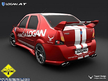 Dacia Logan AT, tuned up HD wallpaper