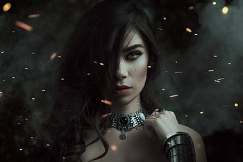 Fantasy Devil Women, fantasy, graphy, devil HD wallpaper