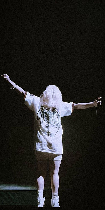 Billie eilish, happier than ever, billie eilish concierto HD phone wallpaper