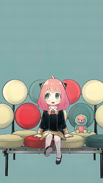 Anya's Cozy Bench — Spy x Family , Anime, Spy x Family HD phone wallpaper