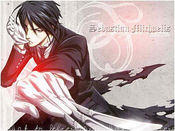 Black Butler, devil, comedy, action, butler HD wallpaper