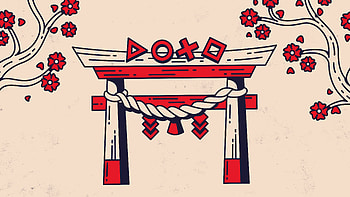 Playsation Japanese Style, video game, PlayStation HD wallpaper
