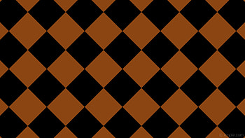 Squares Checkered Brown Squares Black 8b4513 000000 Diagonal HD wallpaper