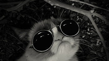 Grumpy Cat Sunglasses ... HD wallpaper