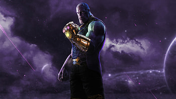 Thanos The Mad Titan, thanos, supervillain, superheroes, artist, artwork, digital-art, artstation HD wallpaper
