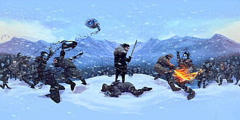 Game Of Thrones Beyond The Wall, game-of-thrones, tv-shows, jon-snow, artwork, artist, digital-art, artstation HD wallpaper
