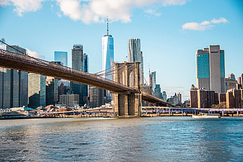 Visual statement, Brooklyn Bridge HD wallpaper