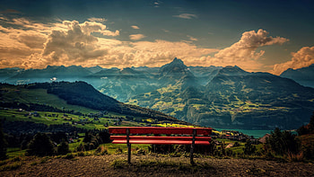 landscape backgrounds, Pristine nature beauty, Expansive panoramas, Lush greenery HD wallpaper