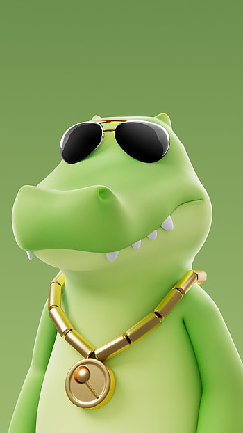 Cool Crocodile Party Vibes, video game, Party Animals HD phone wallpaper
