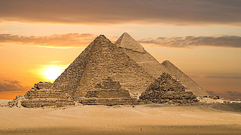 Pyramids of Giza, Pyramid , Ancient beauty, Pyramid fascination HD wallpaper