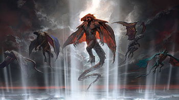 Primevals Glorious Rebirth, dragons, artist, artwork, digital-art, artstation HD wallpaper