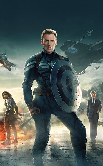 Winter Soldier, Captain America, Official movie stills, Thriller HD phone wallpaper