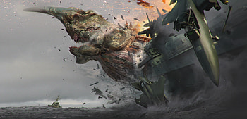 fantasy, sea monster HD wallpaper