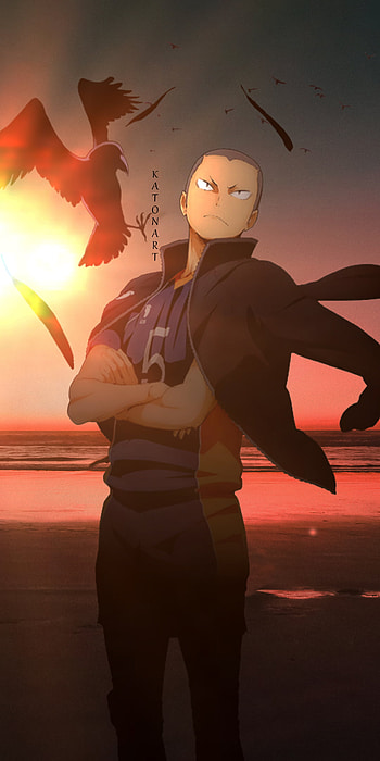 Tanaka haikyuu wallpap, haikyuu , hianta, anime HD phone wallpaper