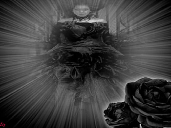 dark lady, gothic, abstract, fantasy, art, vampire HD wallpaper