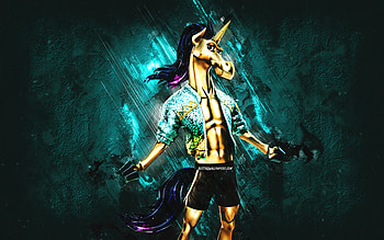 Fortnite Golden Crunch Fabio Sparklemane Skin, Fortnite, main characters, turquoise stone background, Golden Crunch Fabio Sparklemane, Fortnite skins, Golden Crunch Fabio Sparklemane Skin, Golden Crunch Fabio Sparklemane Fortnite, Fortnite characters HD wallpaper